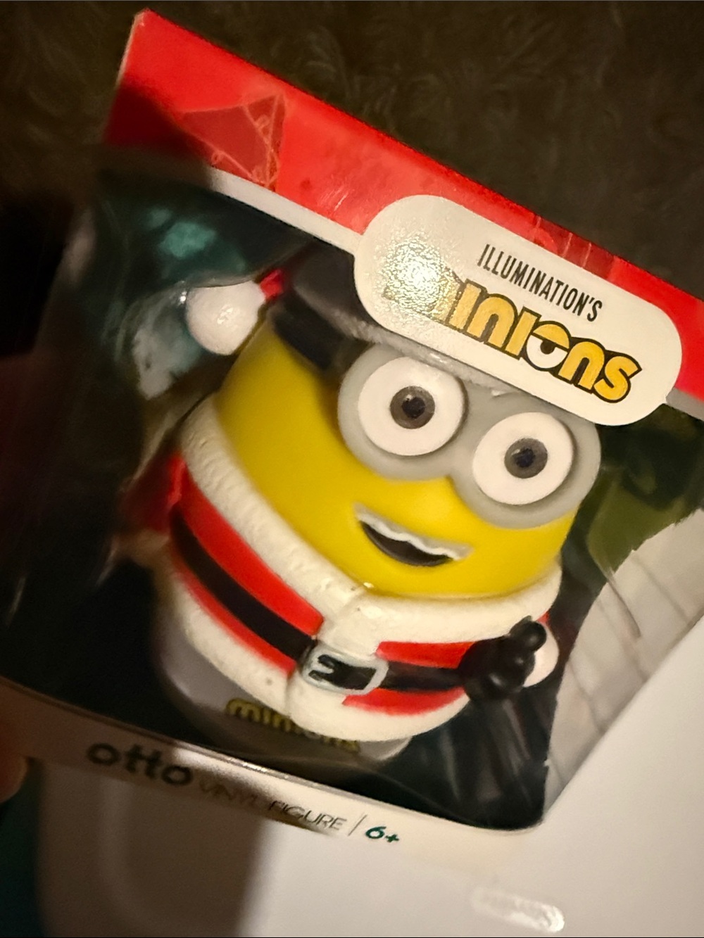 Otto Vinyl Figure - Yellow & Red Santa Outfit - Picture 5 of 5